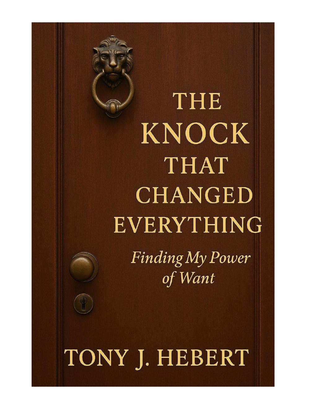 The Knock That Changed Everything memoir cover