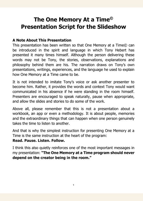 OMAAT Presentation Script cover