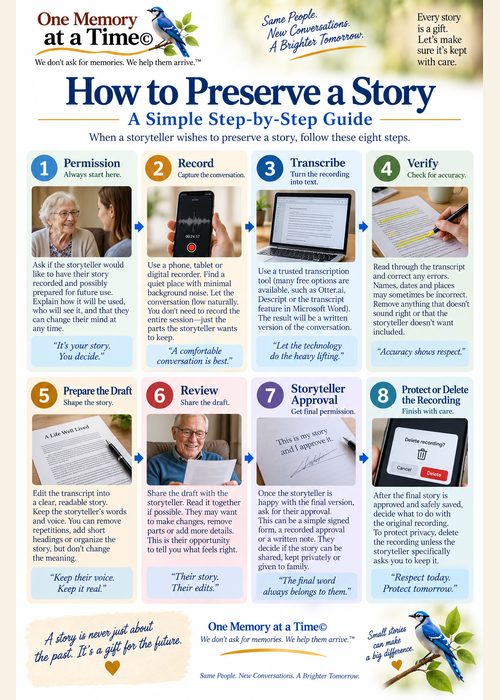 How to Preserve a Story guide