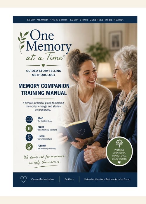 Memory Companion Training Manual cover