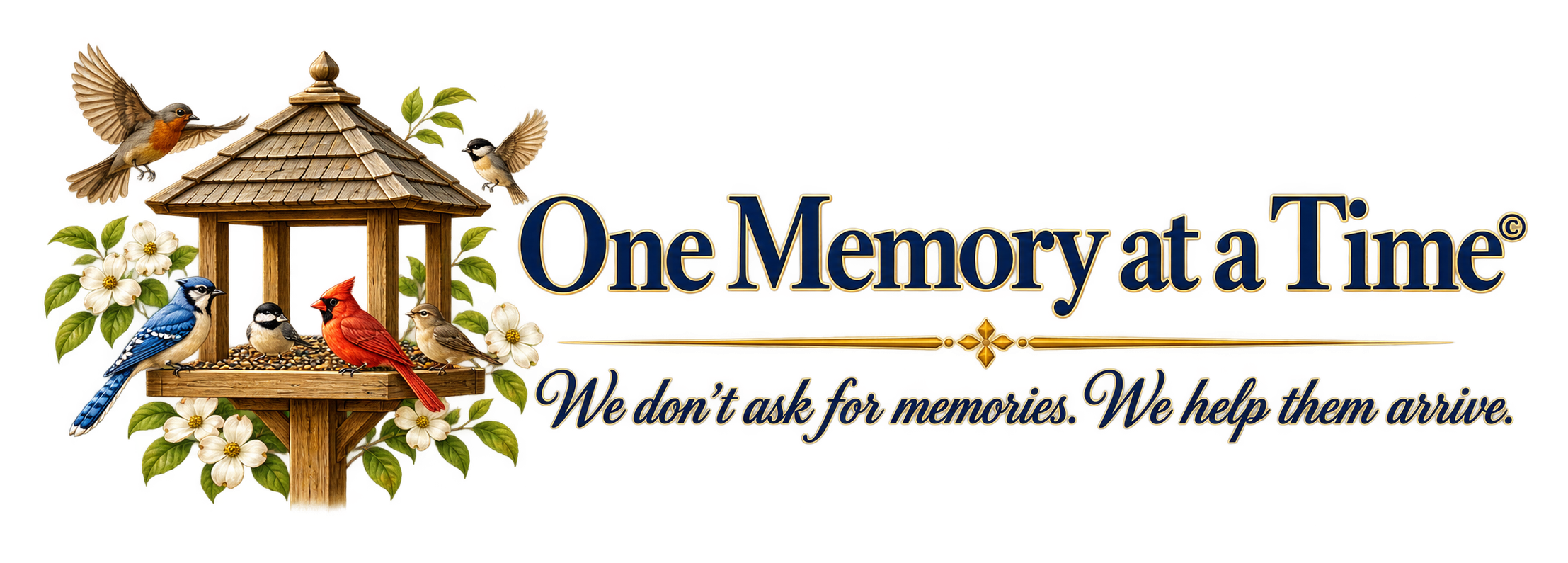 One Memory at a Time© — We don’t ask for memories. We help them arrive.